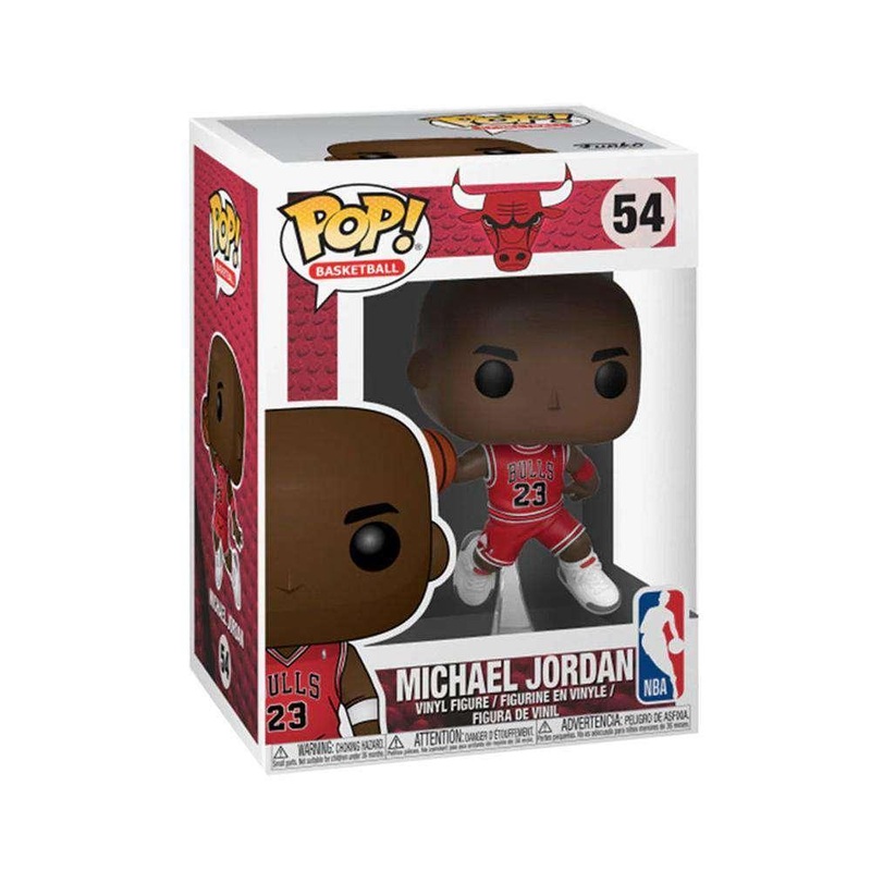 Michael Jordan Chicago Bulls Funko NBA Pop 54 Figure – Red