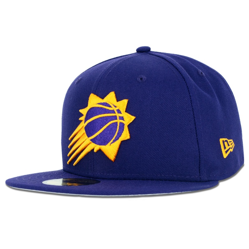 NBA Phoenix Suns New Era Basic Tonal 59FIFTY Fitted Hat – Purple