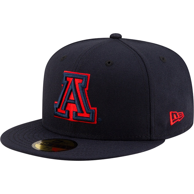 NCAA Arizona Wildcats New Era Basic Tonal 59FIFTY Fitted Hat – Navy