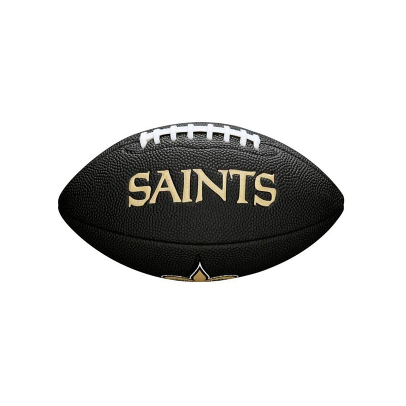 New Orleans Saints Wilson NFL Mini Size Team Football – Black