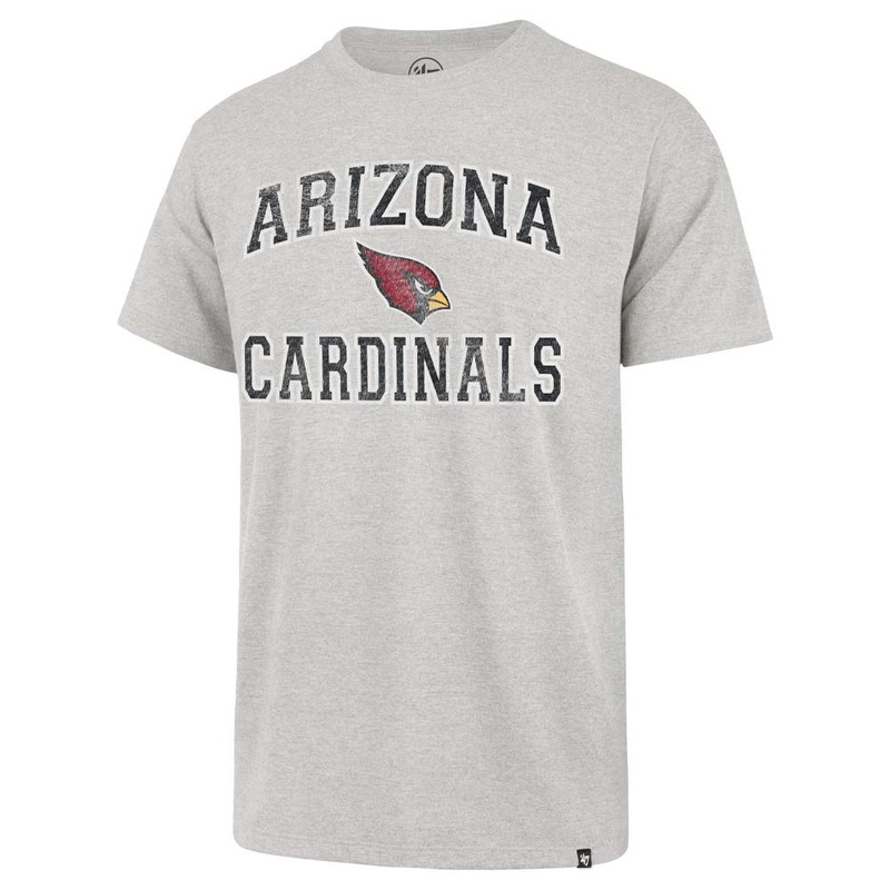 NFL Arizona Cardinals ’47 Union Arch Franklin T-Shirt – Gray