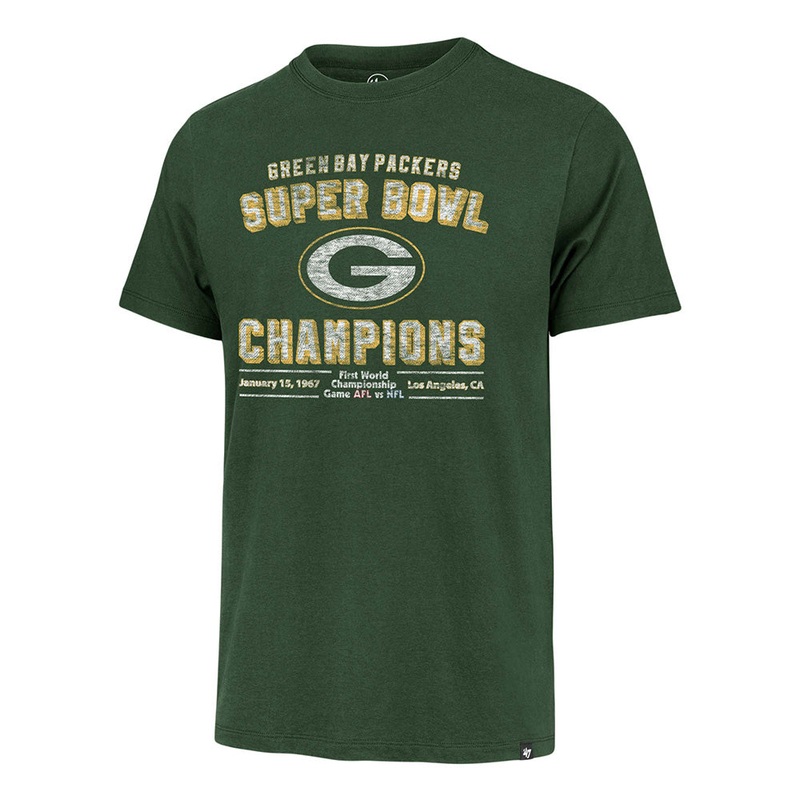 NFL Green Bay Packers ’47 Super Bowl I Regional Franklin T-Shirt – Green