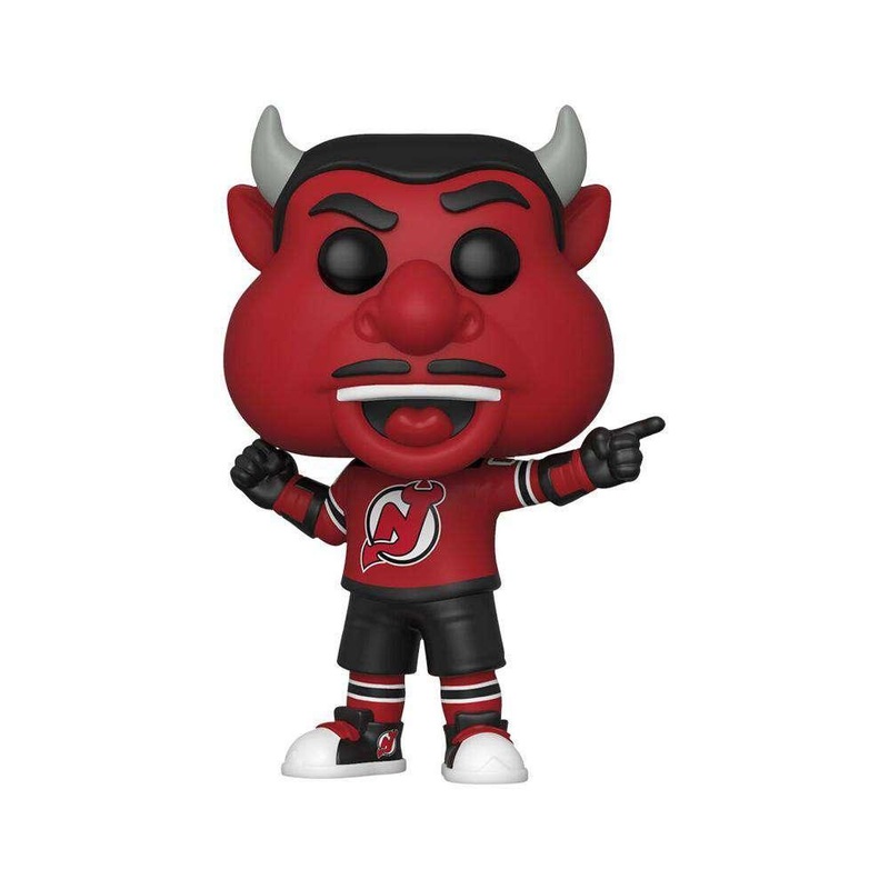 NJ Devil New Jersey Devils Funko NHL Mascot Pop Vinyl 03 Figure – Red