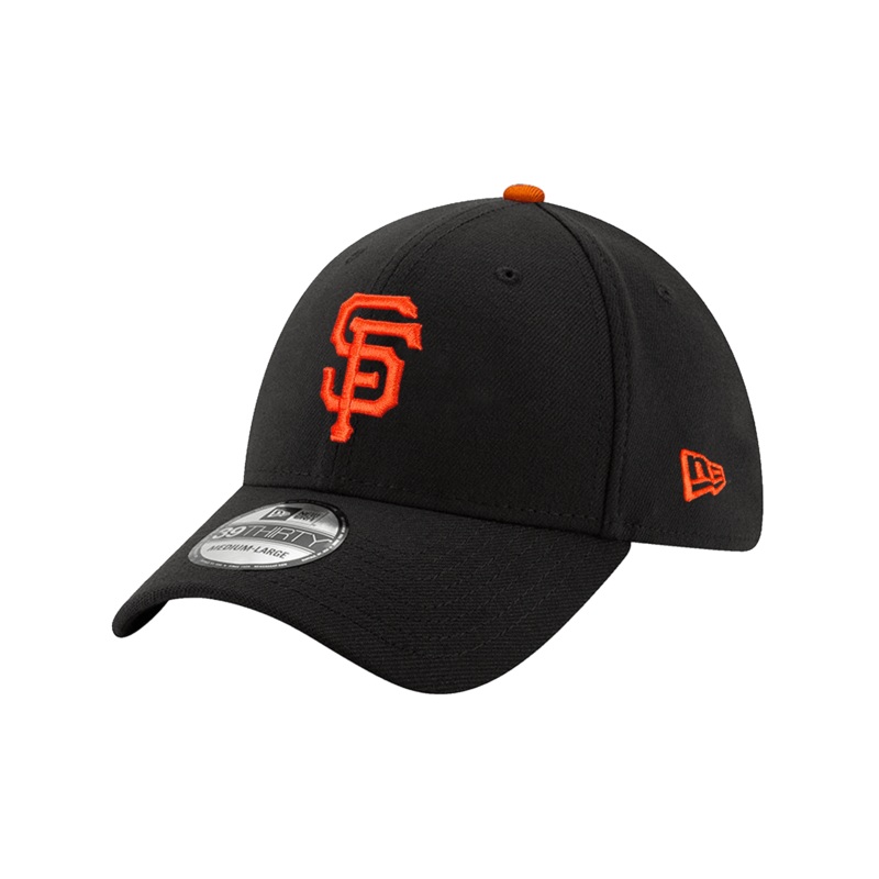 San Francisco Giants New Era MLB Team 39THIRTY Stretch-Fit Hat – Black