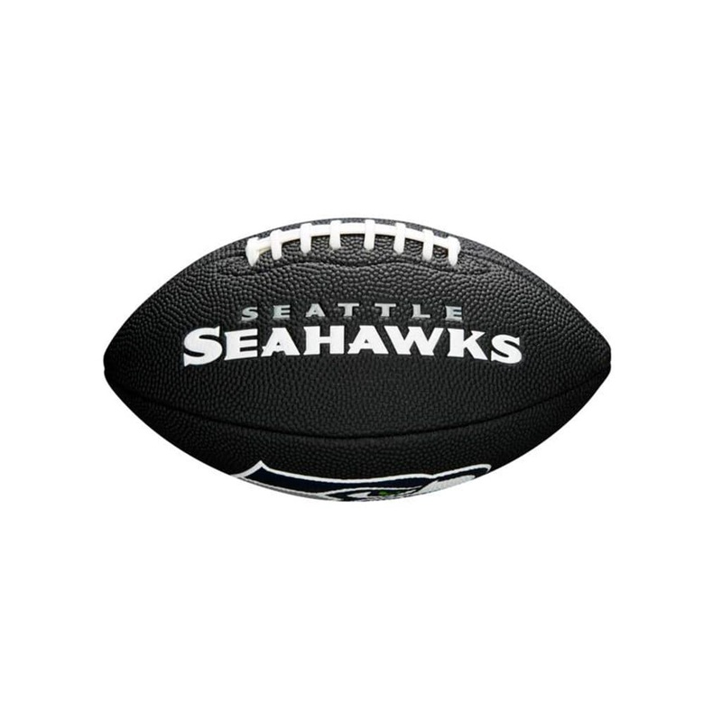 Seattle Seahawks Wilson NFL Mini Size Team Football – Black