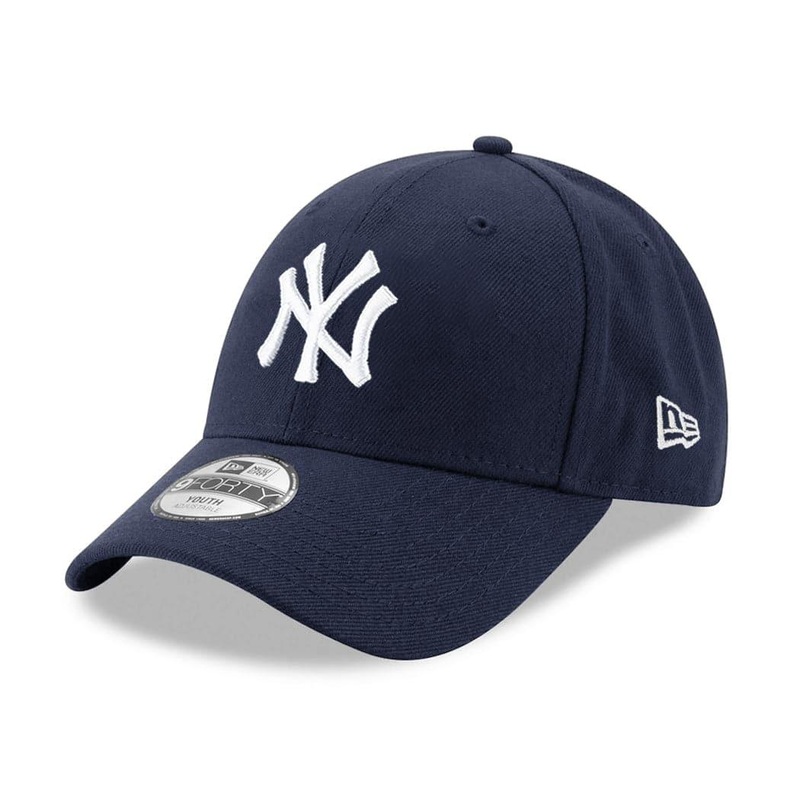 Youths New York Yankees New Era MLB Team 9FORTY Hat – Navy