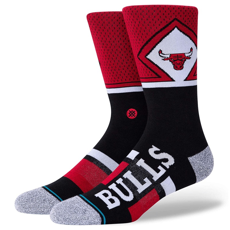 Chicago Bulls Stance NBA Shortcut 2 Crew Socks – Red