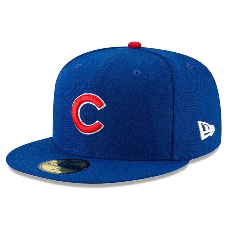 Chicago Cubs New Era MLB AC On-Field 59FIFTY Fitted Hat – Blue