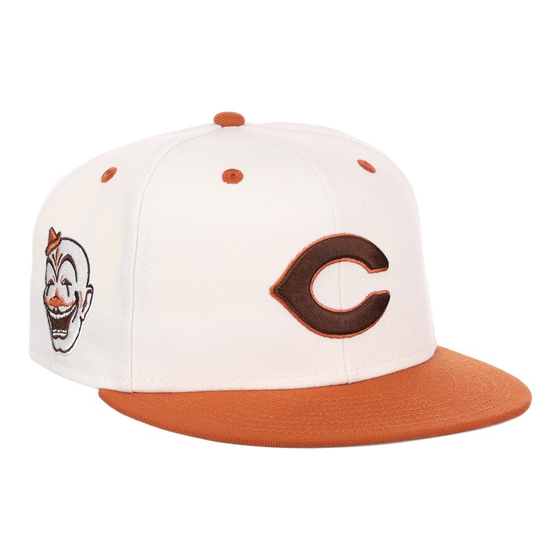 Ebbets Indianapolis Clowns NLB Sandbag Fitted Hat