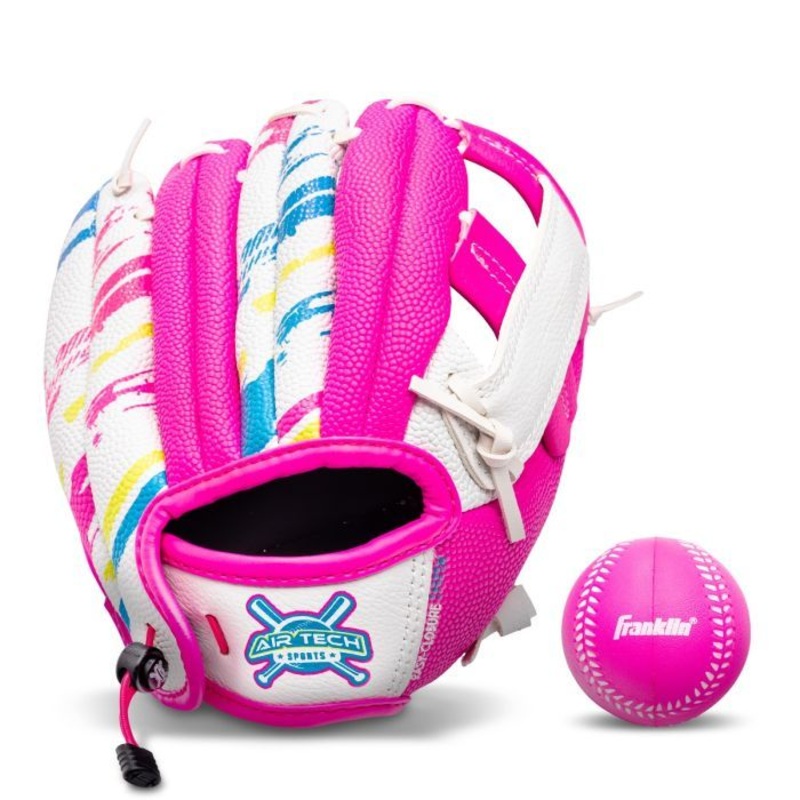 FRANKLIN AIR TECH TEE BALL FIELDING GLOVE – 9″ RHT YOUTH 22891