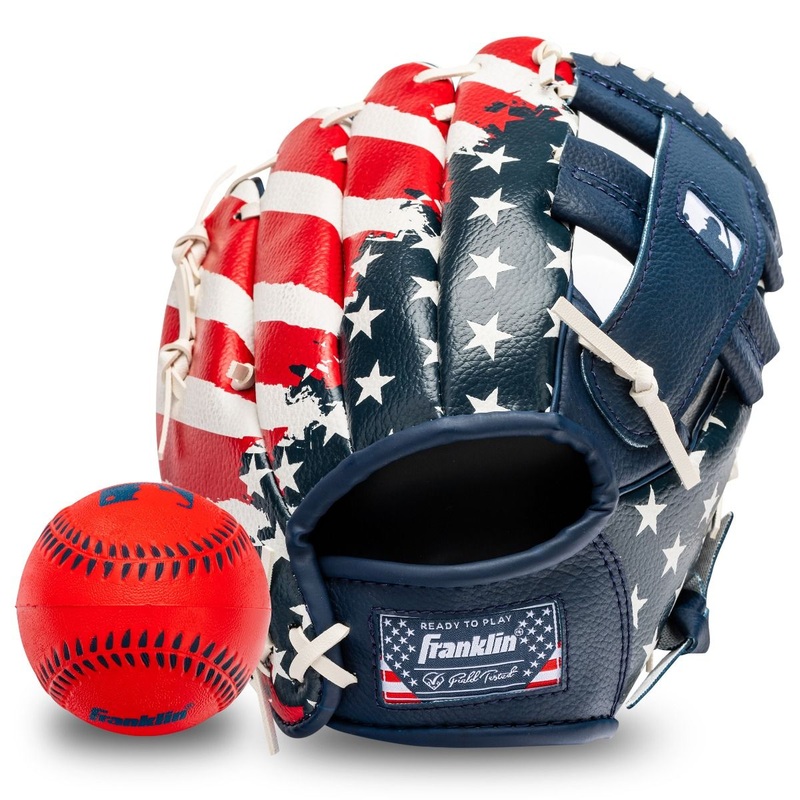 Franklin MLB RTP USA T-Ball Fielding Glove 9.5″ Youth – (22900)