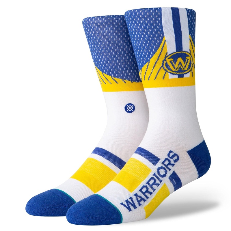 Golden State Warriors Stance NBA Shortcut 2 Crew Socks – Blue