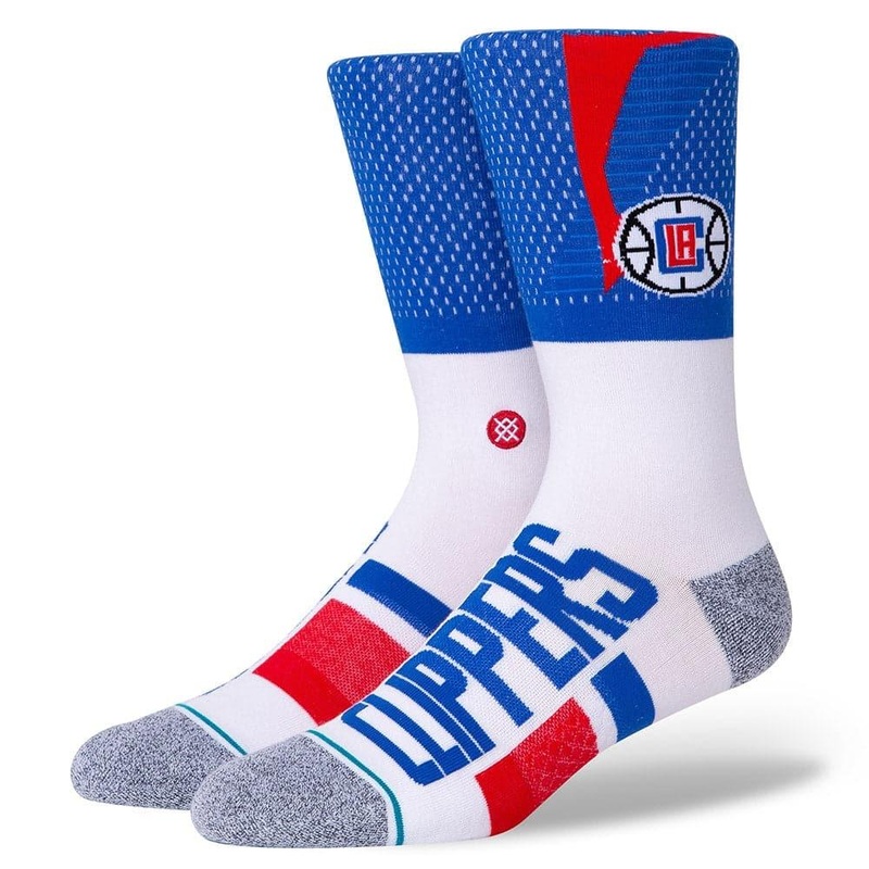 Los Angeles Clippers Stance NBA Shortcut 2 Crew Socks – Blue