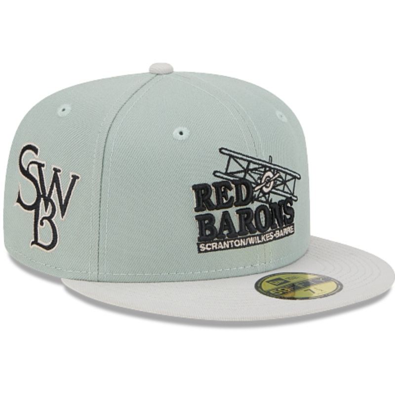 New Era Scranton Wilkes Barre Red Barons Hometown Roots 2023 59FIFTY Fitted Hat
