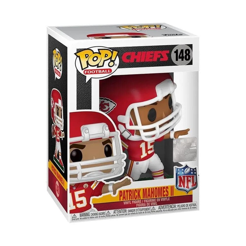 Patrick Mahomes Kansas City Chiefs Funko NFL Pop Vinyl 3.75″ 148 Figure – Red