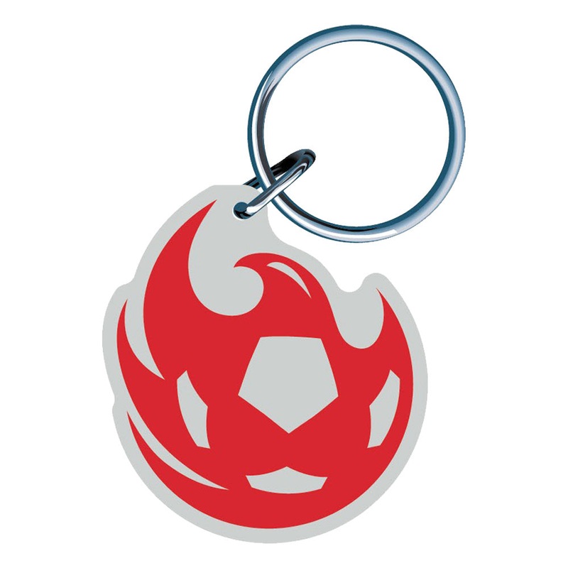 Phoenix Rising WinCraft HD Fireball Keychain