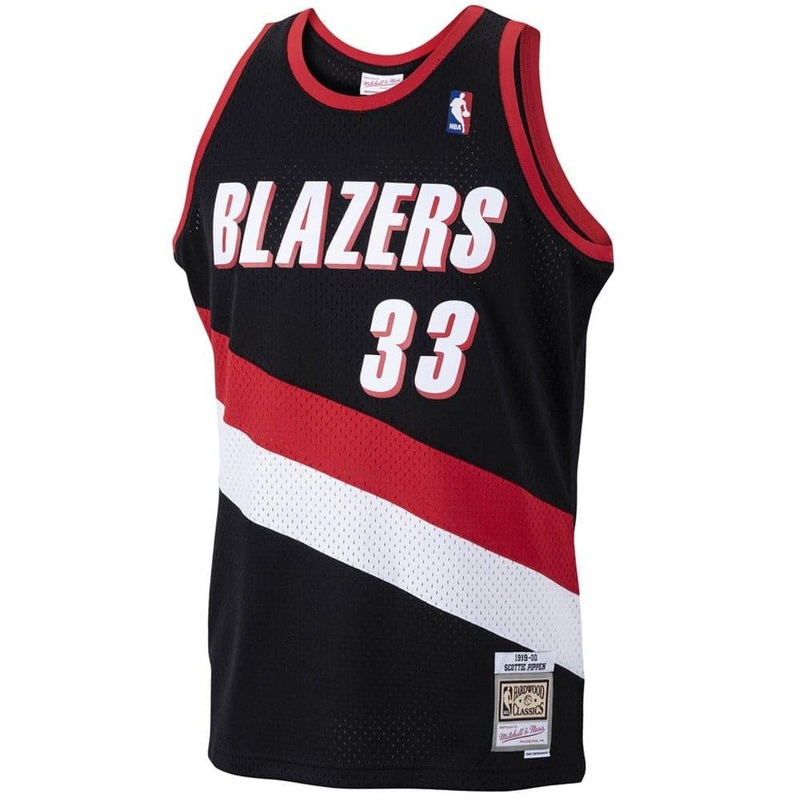 Scottie Pippen Portland Trail Blazers Mitchell & Ness NBA 99-00 Swingman Jersey – Black