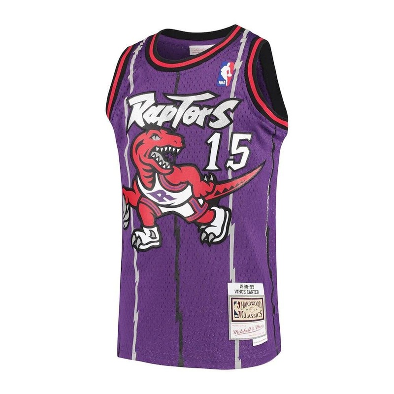 Youths Vince Carter Toronto Raptors Mitchell & Ness NBA Swingman Jersey – Purple