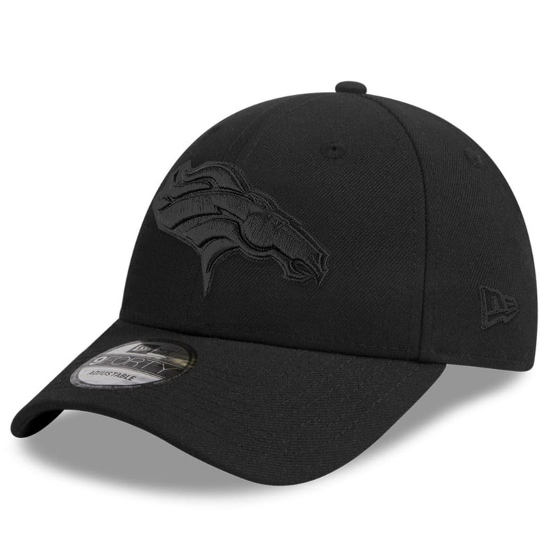 Denver Broncos New Era NFL Black On Black 9FORTY Snapback Hat