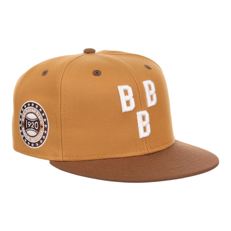 Ebbets Birmingham Black Barons NLB Sandbag Fitted Hat