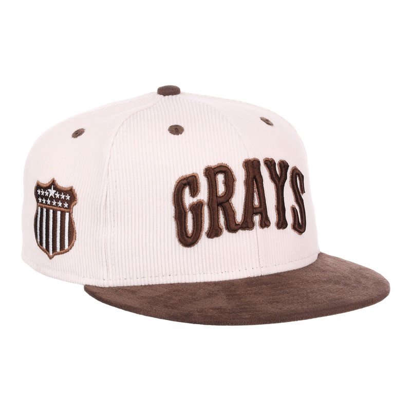 Ebbets Homestead Grays NLB Sandbag Cord Fitted Hat