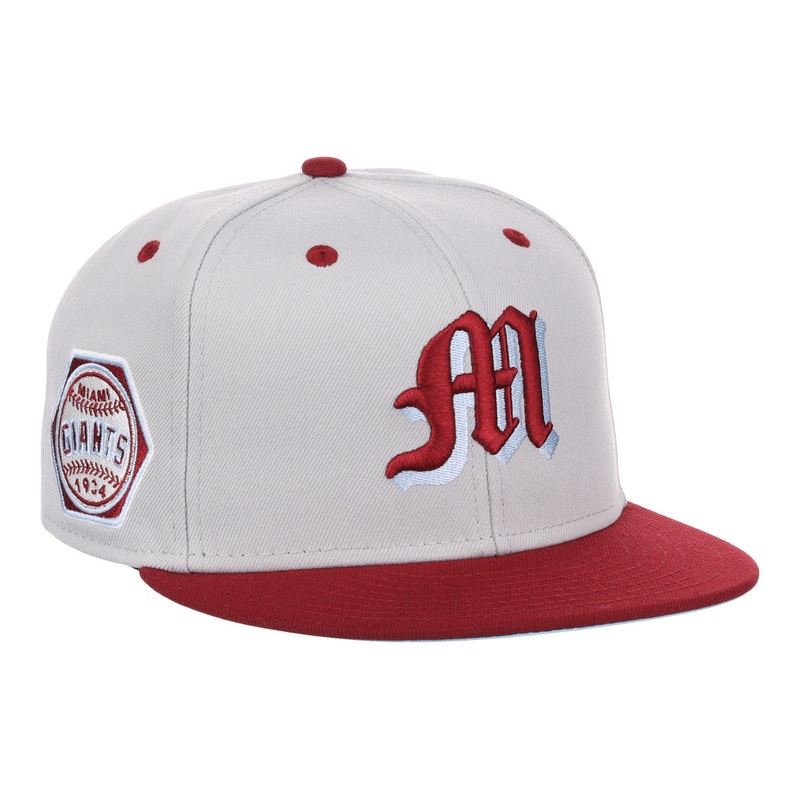 Ebbets Miami Giants NLB Storm Chasers Fitted Hat
