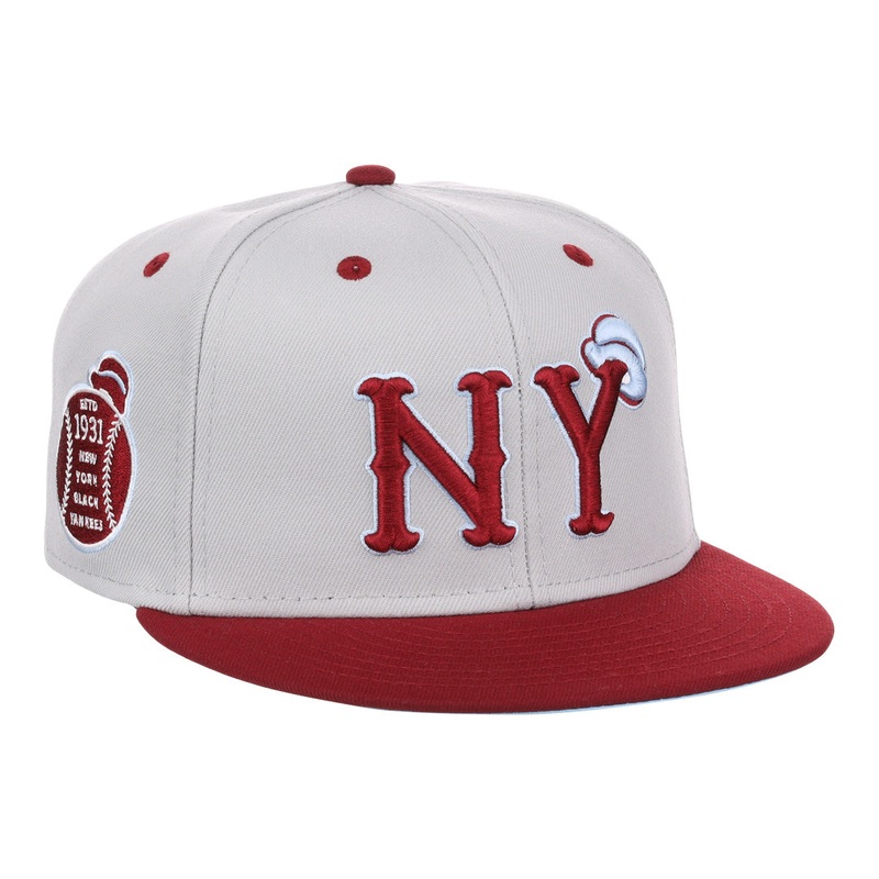 Ebbets New York Black Yankees NLB Storm Chasers Fitted Hat