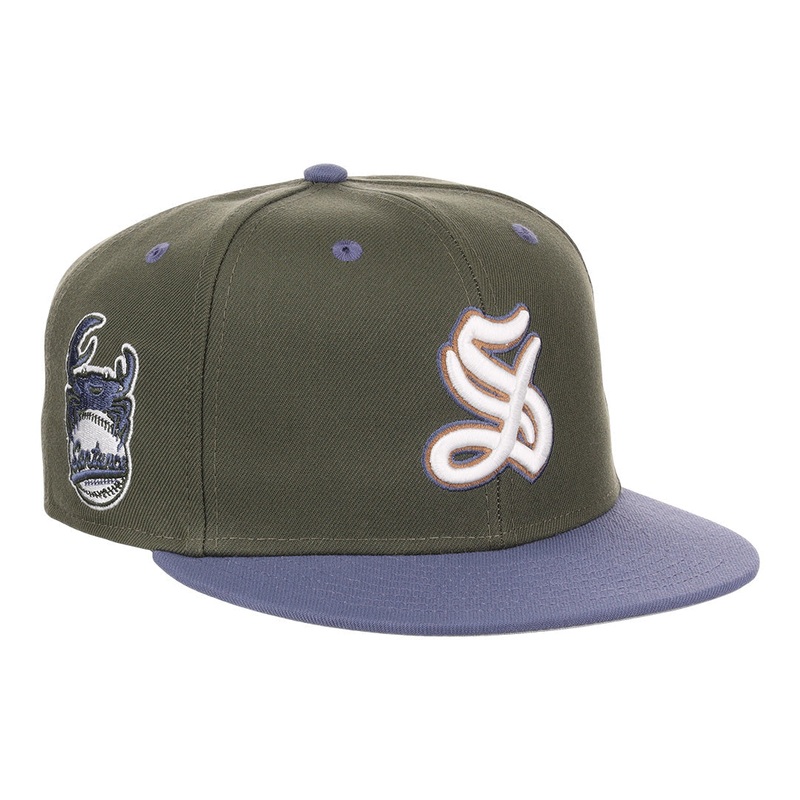 Ebbets Santurce Cangrejeros NLB Mossy Slate Fitted Hat