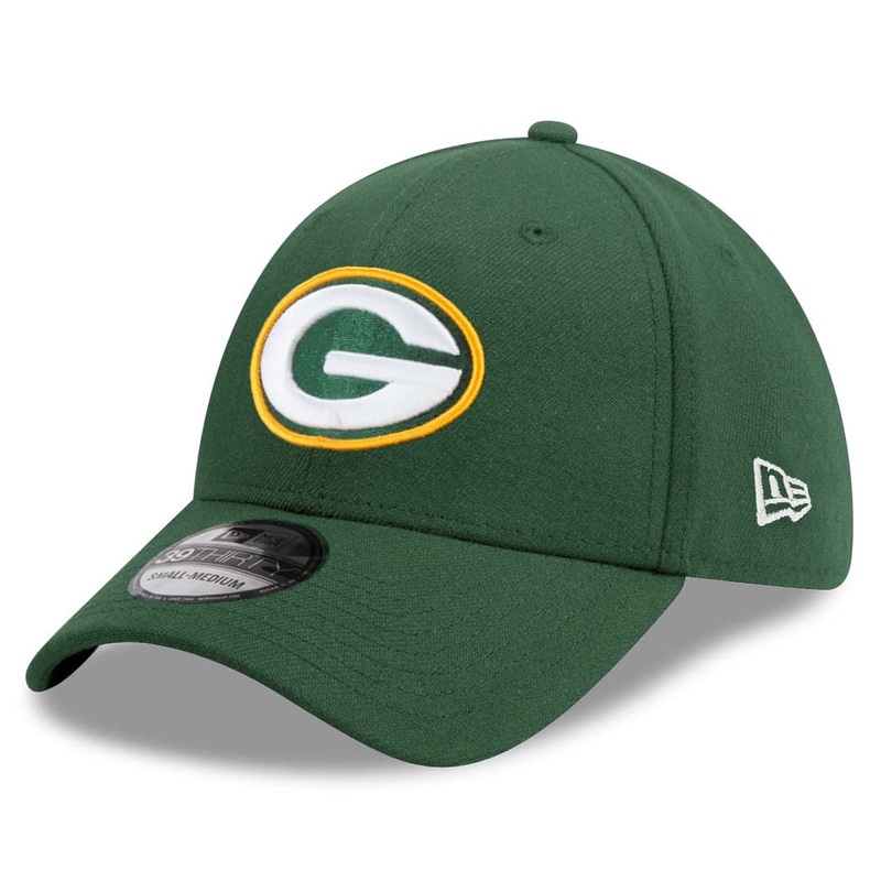 Green Bay Packers New Era NFL Team 39THIRTY Stretch Fit Hat – Green