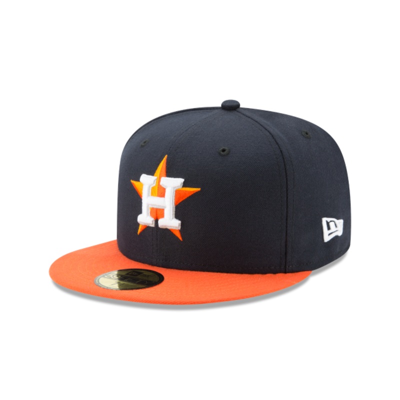 Houston Astros Hat – Navy / Orange