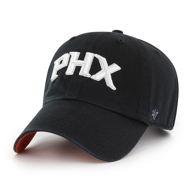 NBA Phoenix Suns ’47 Reverb Clean Up Adjustable Hat – Black