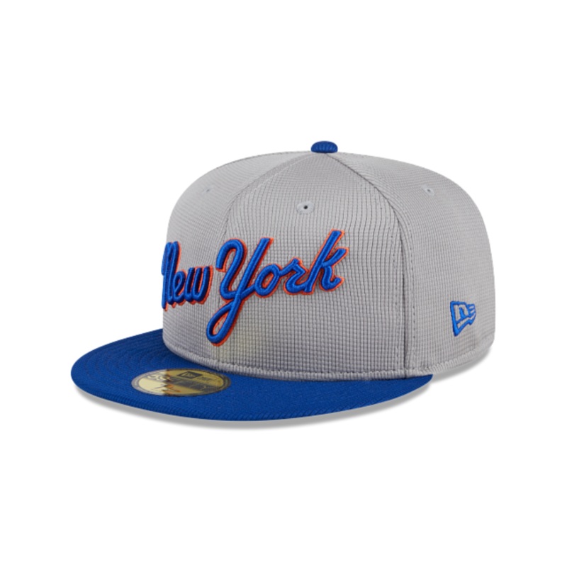 New York Mets New Era Batting Practice 59FIFTY Fitted Hat – Road