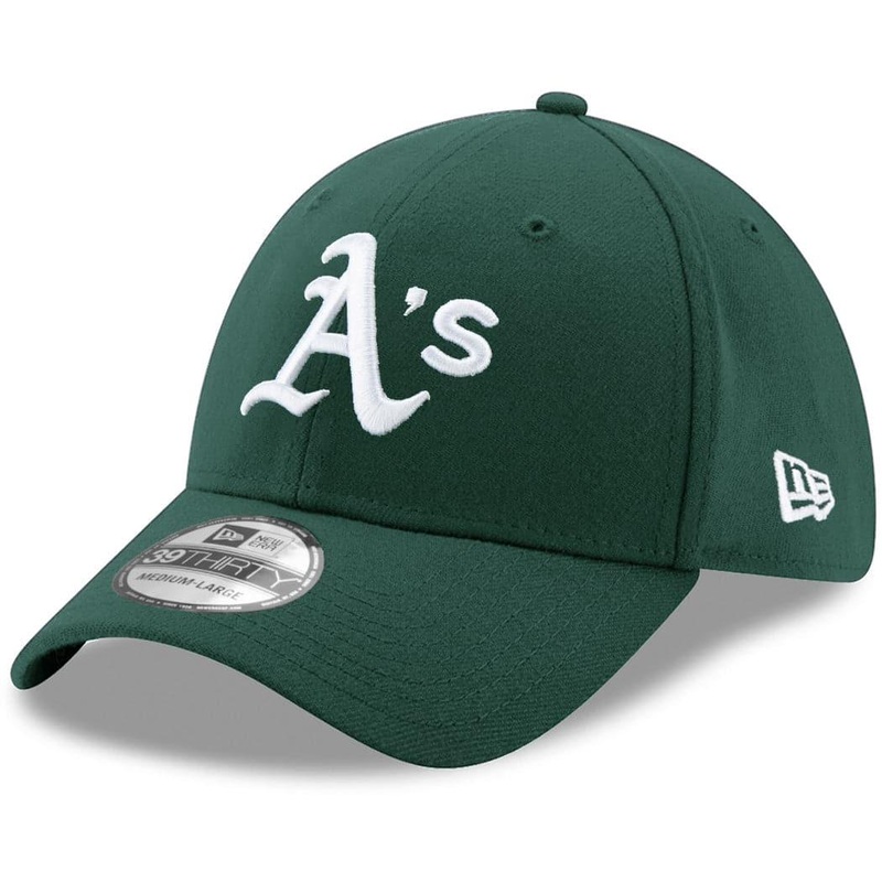 Oakland Athletics New Era MLB Team 39THIRTY Stretch-Fit Hat – Green