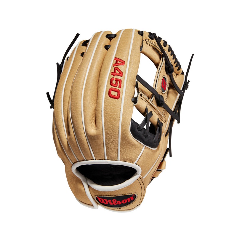 2021 Wilson A450 11.5″ Youth Baseball Glove (WBW100174115)