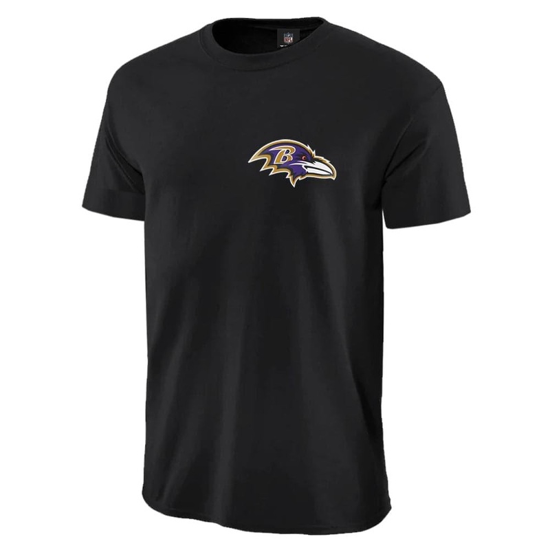 Baltimore Ravens Majestic NFL Gamily T-Shirt – Black