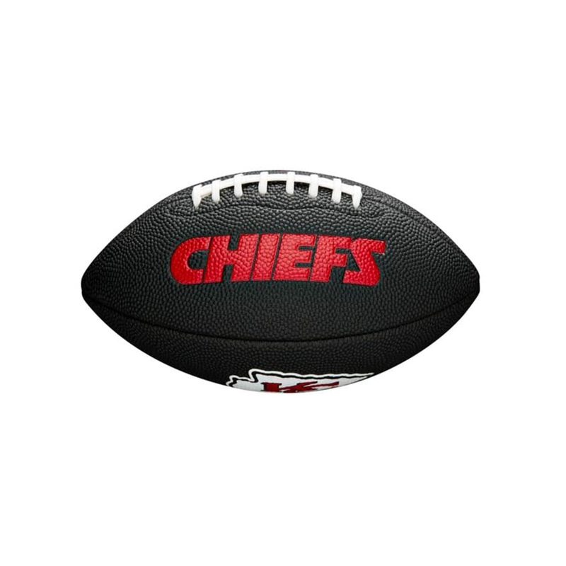 Kansas City Chiefs Wilson NFL Mini Size Team Football – Black