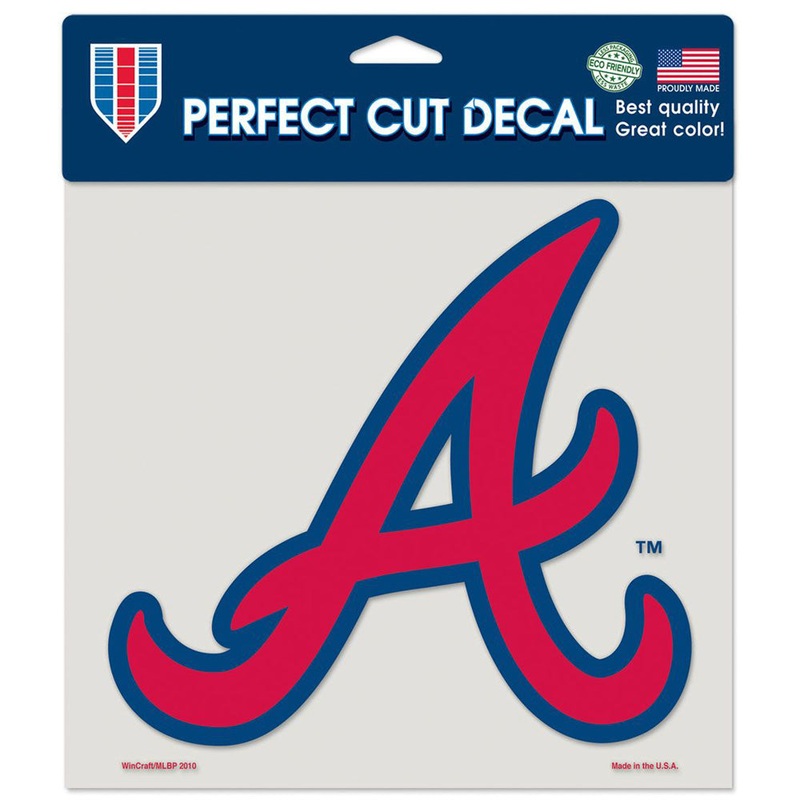 MLB Atlanta Braves WinCraft 8″ x 8″ Logo Decal