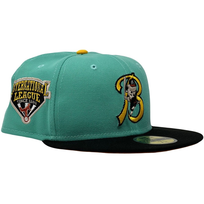 New Era Buffalo Bisons Blue Tint/Yellow/Black 59FIFTY Fitted Hat