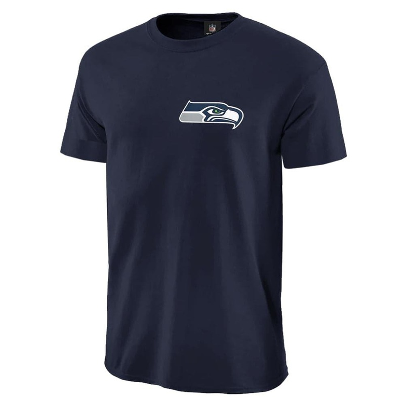 Seattle Seahawks Majestic NFL Gamily T-Shirt – Navy