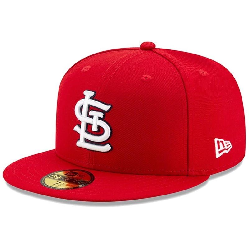 St. Louis Cardinals New Era MLB AC On-Field Game 59FIFTY Fitted Hat – Red