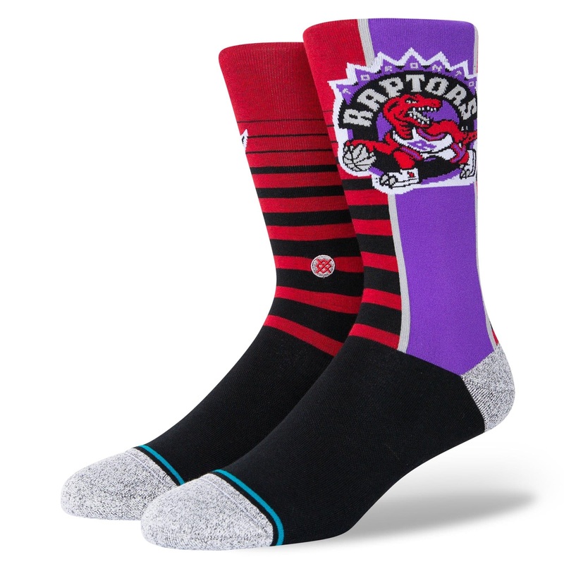 Toronto Raptors Stance NBA HWC Retro Gradient Crew Socks – Black