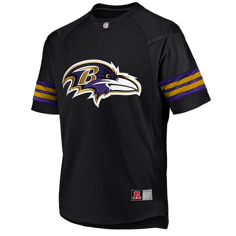Baltimore Ravens Majestic NFL Fan Replica Jersey – Black