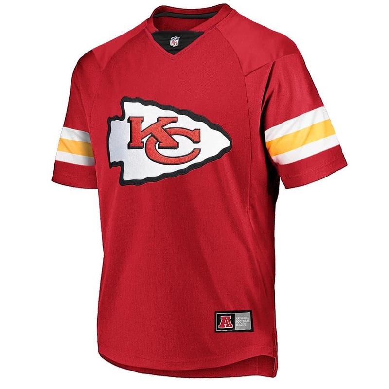 Kansas City Chiefs Majestic NFL Fan Replica Jersey – Red