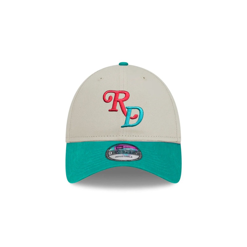 New Era 9FORTY FEDRED Repblica Dominicana Adjustable Hat – Stone / Teal