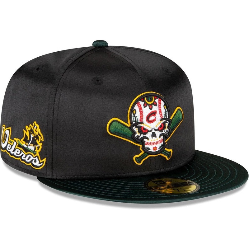New Era Columbus Clippers Black Satin 2023 59FIFTY Fitted Hat