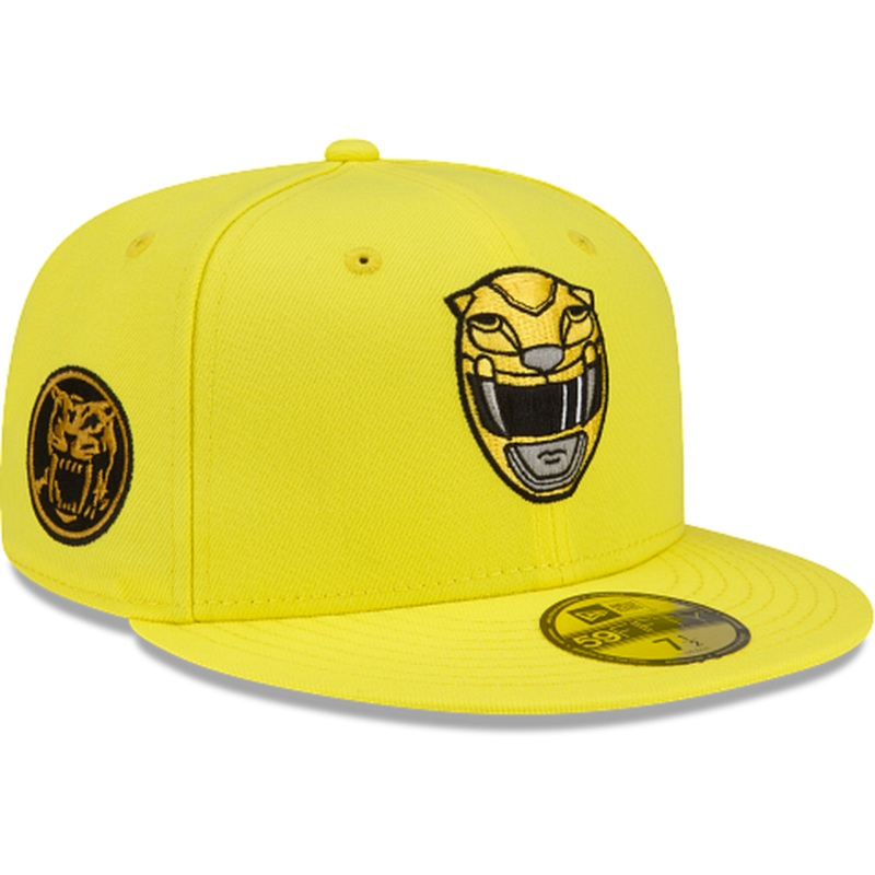 New Era Yellow Power Ranger 2022 59FIFTY Fitted Hat