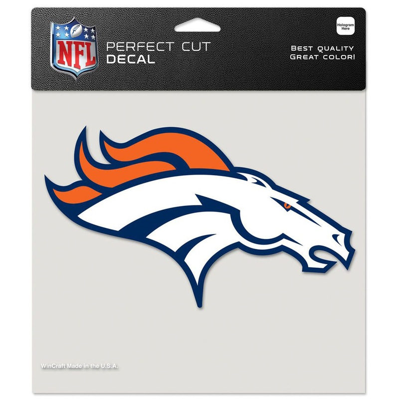 NFL Denver Broncos WinCraft 8″ x 8″ Logo Decal