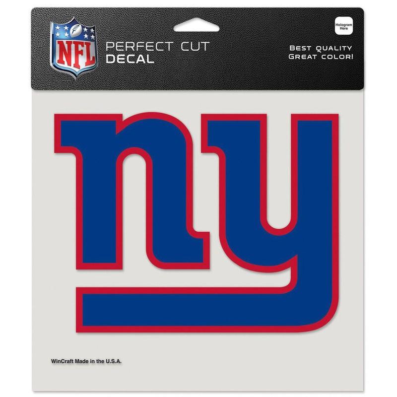 NFL New York Giants WinCraft 8″ x 8″ Logo Decal