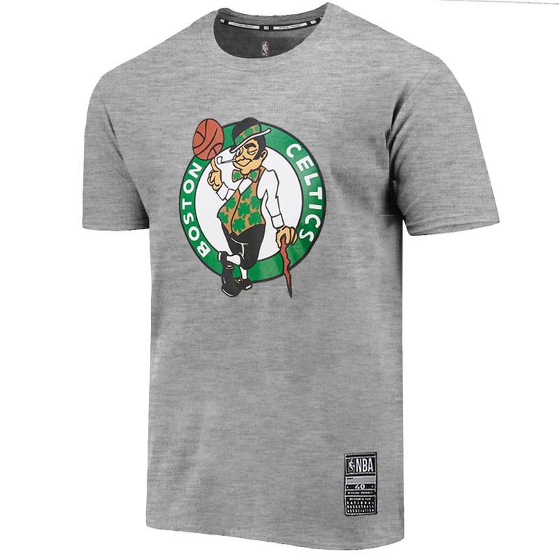 Boston Celtics Outerstuff NBA Team Logo T-Shirt – Grey Marle