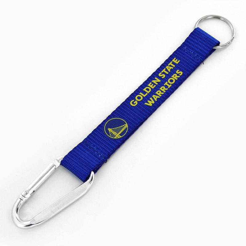 NBA Golden State Warriors Aminco Carabiner Lanyard Keychain